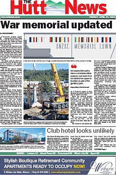 The Hutt News - April 14th 2015