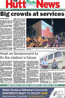 The Hutt News - April 28th 2015