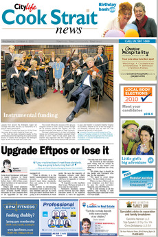 Cook Strait News - October 6th 2010