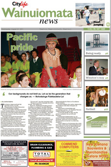 Wainuiomata News - August 31st 2011