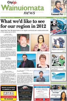Wainuiomata News - January 11th 2012