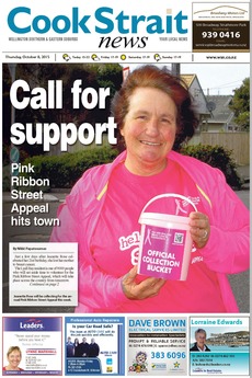 Cook Strait News - October 8th 2015